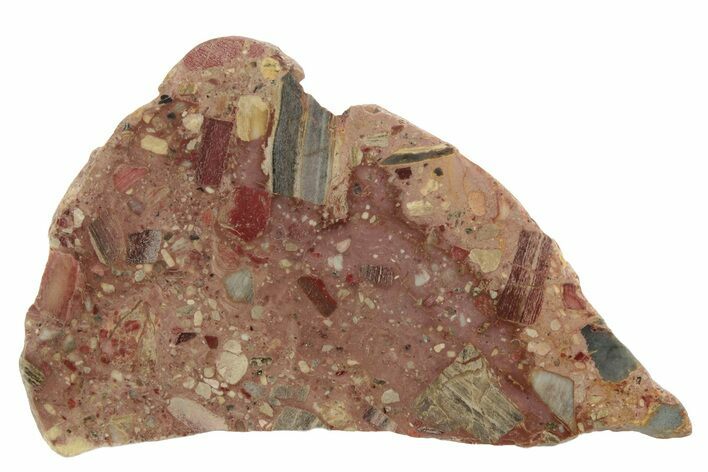 Polished Brecciated Chert Slab - Australia #240108